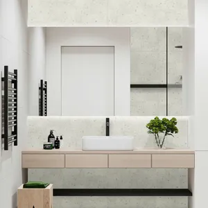 Artificial Terrazzo Stone Slab White Color Slabs Supplier thumbnail-3