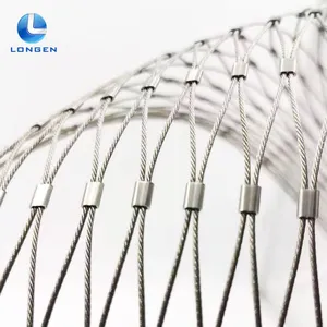 Bird Netting Fence / Bird Garden Roof Net / Eco Zoo Mesh Factory Direct Hot Sale Manufacturer Hot Sale thumbnail-3