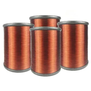Manufacturer Price Aluminium Enameled Round Electrical Wires Class 220 Magnet Wire for Motor and Transformer Germany thumbnail-3