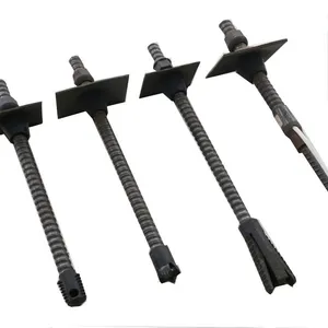 T73/56 Anchor Rods Full Threaded Steel Self Drilling Rock Bolt Hollow Anchor Bar thumbnail-1