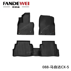 Use for MAZDA CX-5 Odorles 3D Auto Carpet Car Floor Mat Luxury Carpet Easy to Clean Anti-slip Makers Custom All Weather Zero Formaldehyde Waterproof thumbnail-1