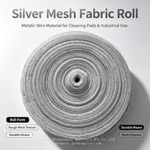 Hot‑Selling Galvanized Steel Wire Ball Round Mesh Metal Scourer for Daily Kitchen Washing Bulk thumbnail-1