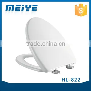 HL-822 MEIYE UF 460*390*60mm Round Soft-closing Toilet Seat Cover Ramp Down Toilet Lid 460*390*60mm thumbnail-1