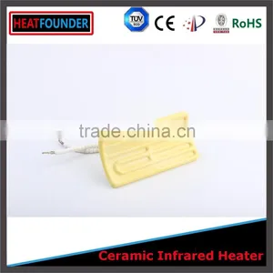 LONG WORKING LIFE LOW PRICE HOT SALE CE CERTIFICATION CUSTOMIZED INFRARED CERAMIC HEATER PLATE WITH THERMOCOPULE Most Popular thumbnail-4