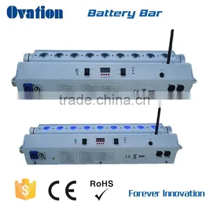 Best Selling RGBWA 5in1 Battery & Wireless DMX Control LED Bar Light/DJ Light thumbnail-1