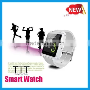 Bluetooth Smart Watch Wrist Watch U8 SmartWatch for Samsung S6/S5/Note 4/Note 3 HTC LG Huawei thumbnail-1
