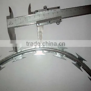 High Quality Galvanized Razor Barbed Wire(manufacturer) thumbnail-1