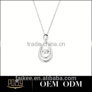 925 Silver Smooth Drops Pendant for Tibetan Ghau Pendant thumbnail-2