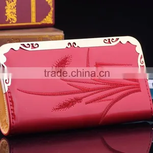 Women Fashion Clutch PU Leather Long Handbag Lady Wallet Coin Purse Card Holder thumbnail-6