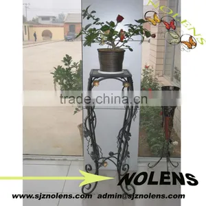 Chinese Factory Cheap Price Hot Sale Iron Flower Pot Stand thumbnail-1