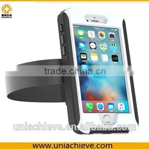 Waterproof Case for IPhone 6/6 Plus Sports Waterproof Armband Phone Case With Full Body Covered White thumbnail-1