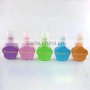 Nail Color Kit Nail Varnish Makeup Mini Flower Plastic Bottle Non-Toxic 8 ml Peel Off Nail Polish thumbnail-1
