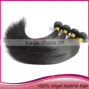 2015 Wholesale Virgin Brazilian Remy Hair Stright Hair Weave thumbnail-1