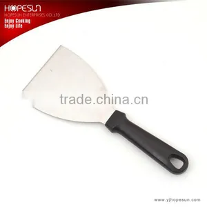 New Design Stainless Steel BBQ Spatula Pizza Cutter Spatula With Plastic Handle thumbnail-6