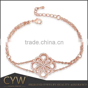 CYW Silver 925 Rose Gold Bracelet China Wholesale Fashionable Lady Jewelry thumbnail-1