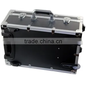 High Grade Aluminum Build-in Draw Bar Shock Resistance Tool Box With Code Lock thumbnail-5