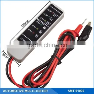 12Volts DC LED Digital Battery and Alternator Tester With 6 Led Lights Display Indicates Condition thumbnail-2
