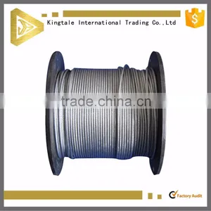 1*7 Ungalvanized Steel Wire Cable 6mm-8mm thumbnail-1