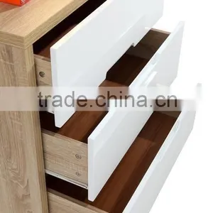Antigua 3 Drawer Chest Cabinet thumbnail-3