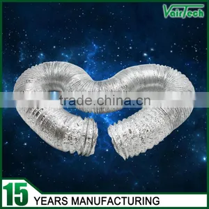 60~500mm Hvac Ducting Fire Resistant Aluminum Foil Flexible Duct Machine thumbnail-2