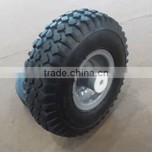High Quality Manufacturer Rubber Wheelbarrow Wheels 4.10 3.50 6 Wheel Pneumatic thumbnail-3