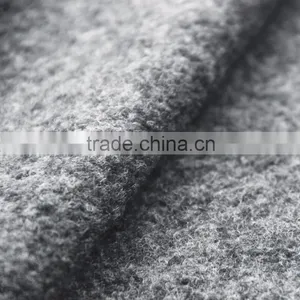 Plain Style Knit Jacquard Wool Fabric for Coat thumbnail-3