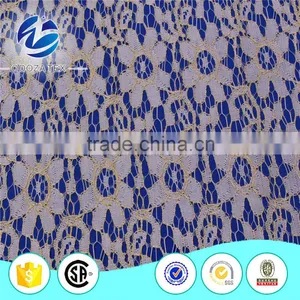 Indian Gold George Cord Lace Fabric thumbnail-1