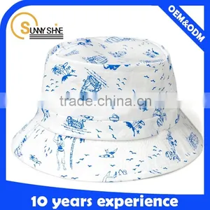 Wholesale Printing Custom Bucket Hats Bulk thumbnail-3
