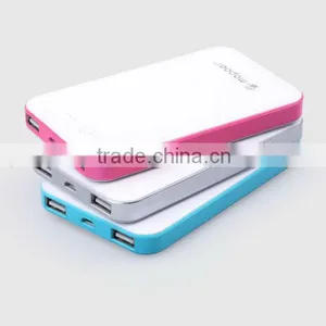 High Real Capacity Portable Phone Charger With LED Hand Lamp for Smart Phone of 8000mAh (M523) thumbnail-1