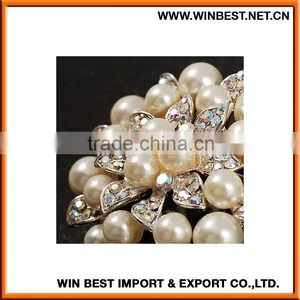 2015 Hot Selling Cheap Rhinestone Brooches in Bulk, Fashion Brooch Pin,metal Brooch Pin thumbnail-1