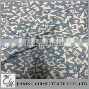Jiaxing Warp and Weft Slub With Printed Pattern of Tencel Denim for Denim Jean thumbnail-1