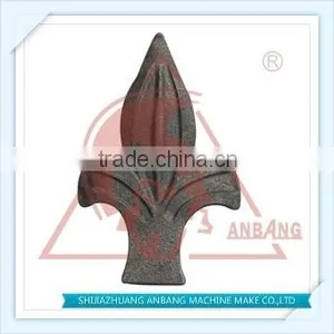 Wrought Iron Spearhead, Forged Iron Spear thumbnail-3
