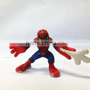 Mini Children Outdoor Amusement Equipment Spider Man Plastic Figurine thumbnail-1