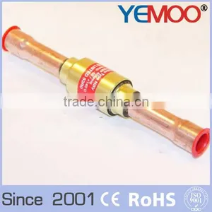 NRVH Straightway Flare Check Valve High Efficient Copper Check Valve for Compressor Unit thumbnail-1