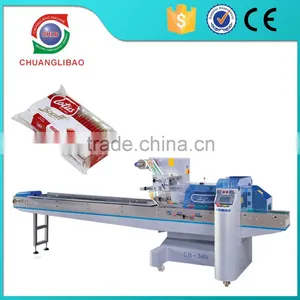 Factory Price Horizontal Type Mooncake Package Stretch Wrapping Machine thumbnail-1