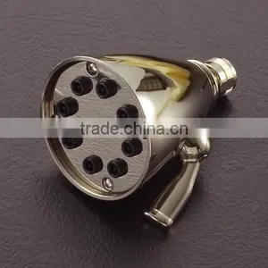 Plastic Head/8 Jet Brass Shower Head thumbnail-1