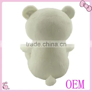 Stuffed Plush Cute Mini Baby Bear With a Pink Heart in Arms,for Lovers thumbnail-1