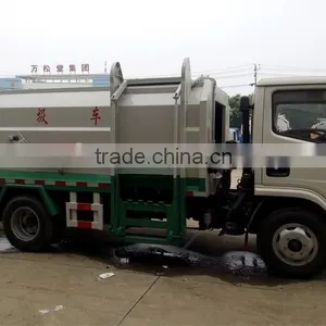 New Models Dongfeng Multifuction Seal Dump Garbage Trucks for Sale thumbnail-2