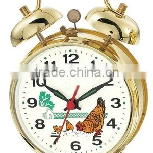 4 Inches Metal Case Mechanical Alarm Clock thumbnail-1