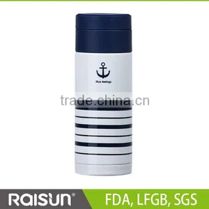 2014 Hot Sale Colorful Printing Anomal Vacuum Bottle / Water Bottle Bpa Free thumbnail-1