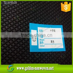 100% pp Spunbond Black 80gsm Cross Non Woven Fabric for Shoes Interlining or Shoe Cover, pp Cambrelle Nonwoven Fabrics Roll thumbnail-1