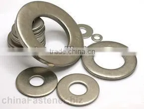 m8 White Zinc Plated Flat Washer thumbnail-1