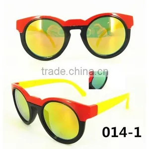 2015 Hot Selling Plastic Custom Mirror Lens Children Sunglasses thumbnail-2