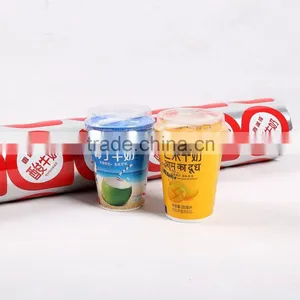 JC Pill,yogurt/cheese Sealing Package Film,pvc Stretch Food Wrap Film thumbnail-1