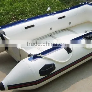 (CE) PVC Material Optional Floor Color Fold Rigid Hull Inflatable Boat thumbnail-1