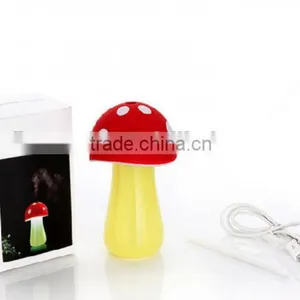 Mushroom Appearance LED Lamp Humidifier Fogger Cool Mist Usb Ultrasonic Humidifier Portable Air Humidifier thumbnail-6