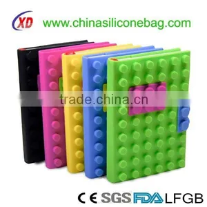 Cheap Promotion Gift Soft School Silicon Notebook Cover thumbnail-4