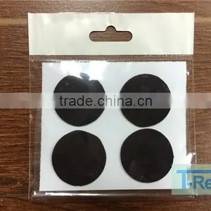 Round Shape pu Gel Sticky Pad Adhesive Wool Felt Pads for Furniture Protection thumbnail-6