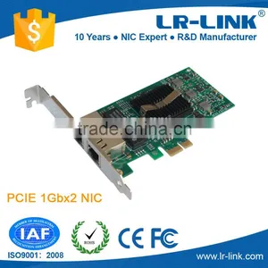 LREC9202PT PCIe x1 Dual Port 1Gbps Network Adapter thumbnail-1