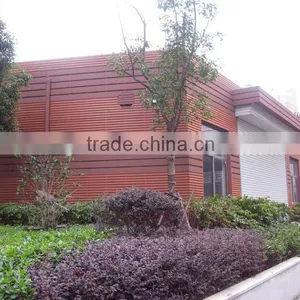Eco Friendly Outdoor Engineered WPC Wood Fence Panels thumbnail-1